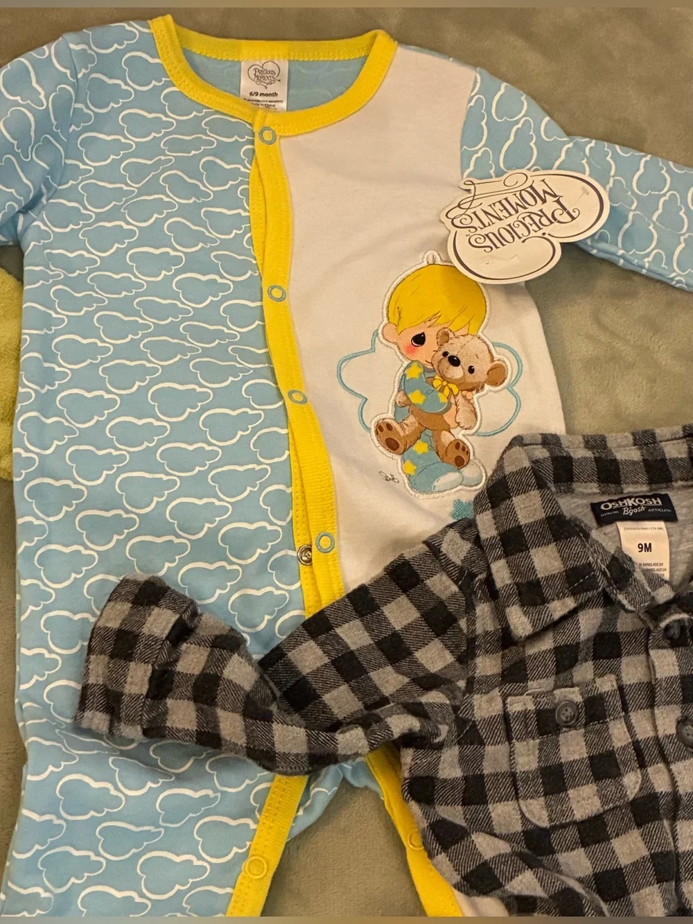 Mixed Baby Boy Clothing Bundle Sizes 6-12 Months 35 Pieces…